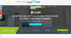 Desktop Screenshot of immobilier.co.il