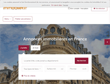 Tablet Screenshot of agences.immobilier.fr