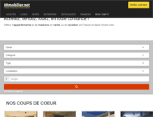 Tablet Screenshot of immobilier.net